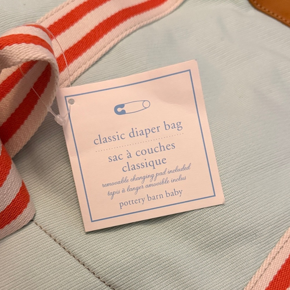 NWT Pottery Barn Baby diaper bag - Picture 2 of 9